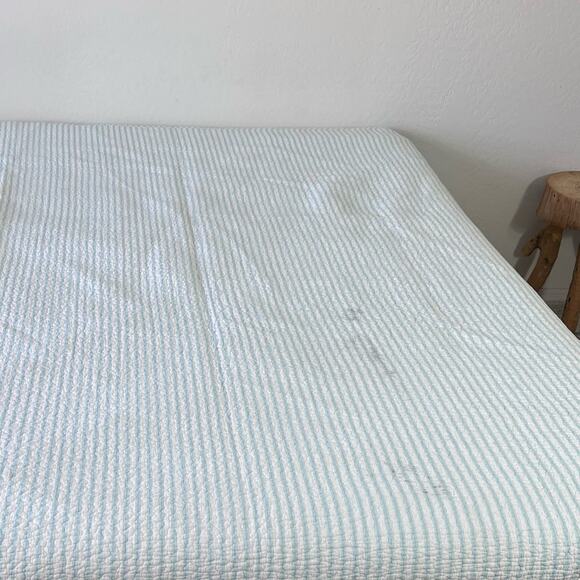 SIGRID OLSEN HOME Bedspread Quilt "85 x 81.5" Sea Life Quilted Blanket Cotton - Picture 12 of 12